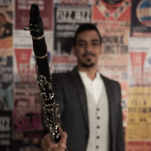 Clarinetista Pedro Morais